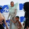 Beyonce knowles et sa fille Blue Ivy Carter aux MTV Video Music Awards 2016 à New York, le 28 août 2016