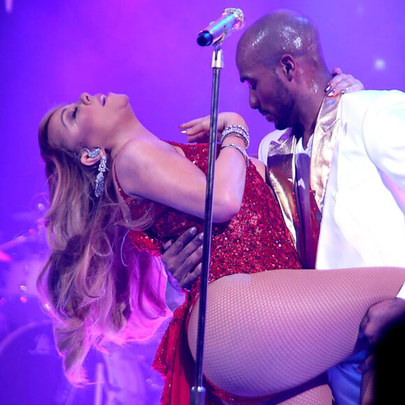 Mariah Carey en concert au Beacon Theater à New York, le 8 décembre 2016. © Sonia Moskowitz/Globe Photos via Zuma Press/Bestimage