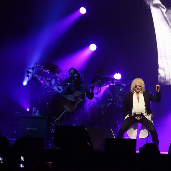 Exclusif - Michel Polnareff lors de son concert à la patinoire de Mériadeck à Bordeaux, le 30 novembre 2016. © Patrick Bernard-Quentin Salinier/Bestimage