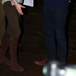 La duchesse Catherine de Cambridge célébrait le 14 décembre 2016 les 100 ans de l'association de scouts des Louveteaux à King's Lynn, dans le Norfolk.