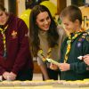 La duchesse Catherine de Cambridge a participé à plusieurs activités le 14 décembre 2016 pour les 100 ans de l'association de scouts des Louveteaux à King's Lynn, dans le Norfolk.