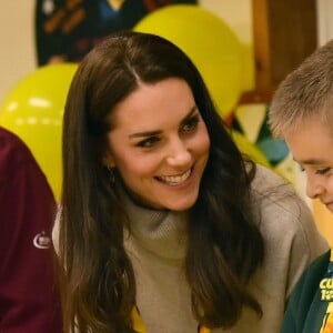 La duchesse Catherine de Cambridge a participé à plusieurs activités le 14 décembre 2016 pour les 100 ans de l'association de scouts des Louveteaux à King's Lynn, dans le Norfolk.