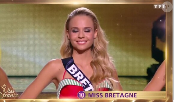 Miss Bretagne 2016 : Maurane Bouazza - Les 12 demi-finalistes. Concours Miss France 2017. Sur TF1, le 17 décembre 2016. 
