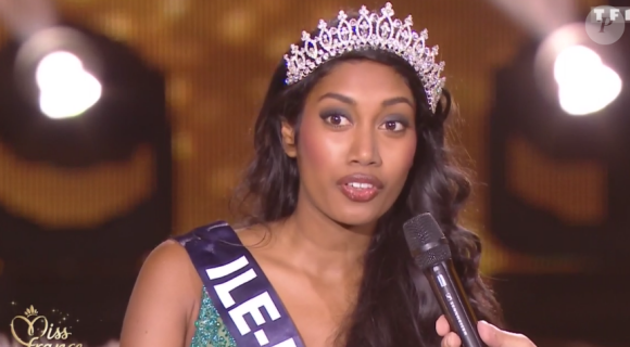Miss Île-de-France 2016 : Meggy Pyaneeandee - Les 12 demi-finalistes du concours Miss France 2017. Sur TF1, le 17 décembre 2016.