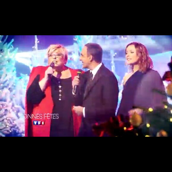 Laurence Boccolini, Nikos Aliagas et Sandrine Quétier donnent de la voix dans le clip de fin d'année de TF1
