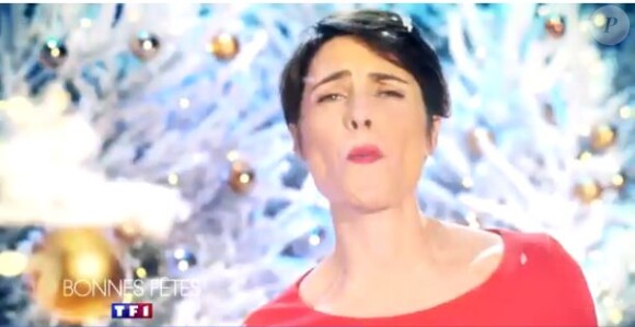 Alessandra Sublet dans le clip de fin d'année de TF1