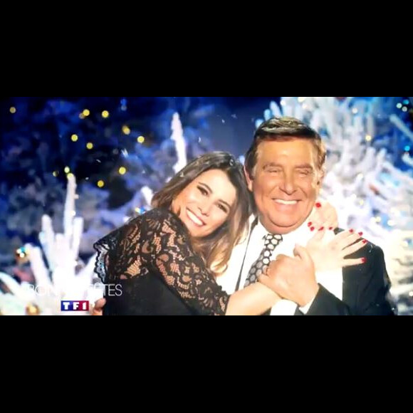 Karine Ferri et Jean-Pierre Foucault dans le clip de fin d'année de TF1