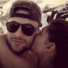 Bastien et Mélanie de "Secret Story 10" en vacances en amoureux en Guadeloupe, le 1er décembre 2016.