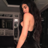 Kylie Jenner sexy pour fêter Noël en famille. Photo postée sur Instagram le 24 décembre 2016.