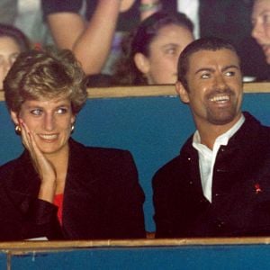 La princesse Diana et George Michael ensemble en public en 1994.