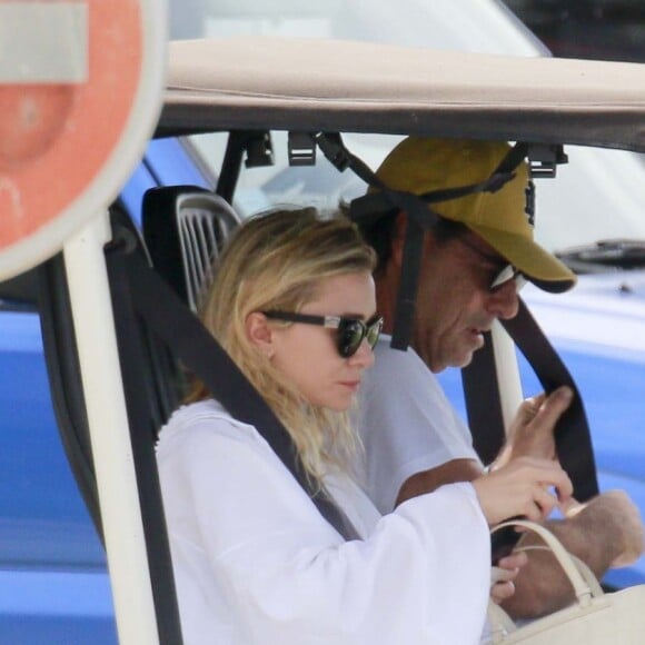 Ashley Olsen et Richard Sachs passent le weekend ensemble à Saint Barthélemey dans la villa de Richard le 27 novembre 2016.