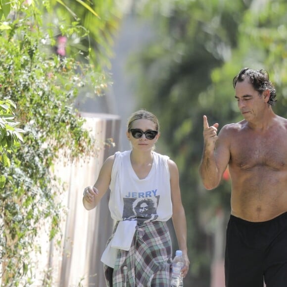 Ashley Olsen et Richard Sachs passent le weekend ensemble à Saint Barthélemey dans la villa de Richard le 27 novembre 2016.