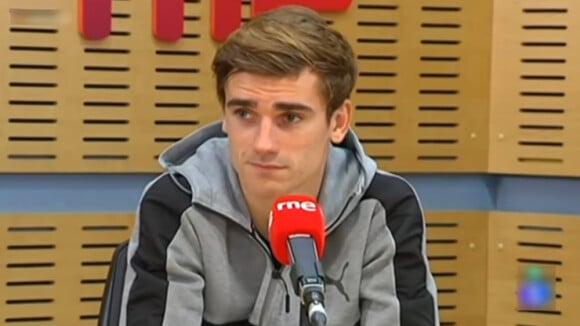 Antoine Griezmann piégé par la radio espagnole RNE le 28 décembre 2016.