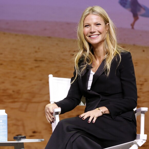 Gwyneth Paltrow à la soirée The Game Plan: Strategies for Entrepreneurs' lors du Airbnb Open 2016 au théâtre Orpheum à  Los Angeles, le 19 novembre 2016 © Future-Image via Zuma/Bestimage