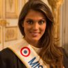 Exclusif - Iris Mittenaere, Miss France 2016 lors de la soirée pour le lancement du Millésime 2006 de la maison Champagne Collet à l'Ecole Nationale des Beaux-Arts à Paris, le 22 septembre 2016