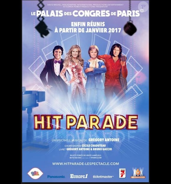 Hit Parade, la comédie musicale événement, le 12 janvier 2017