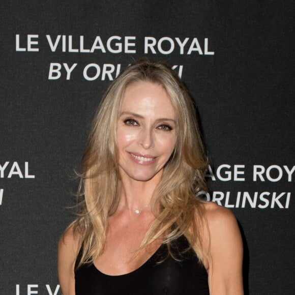 Exclusif - Tonya Kinzinger - Inauguration du Village Royal By Richard Orlinski à Paris le 15 septembre 2016. © Cyril Moreau/Bestimage