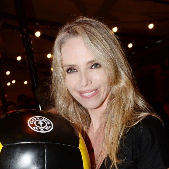 Exclusif - Tonya Kinzinger - Soirée pour le lancement de l'accessoire fitness Active Base de la marque Proform (une entité de ICON Health & Fitness, la première marque américaine de fitness à domicile) au restaurant Il Cottage à Paris, le 31 mai 2016. L'Active Base est un siège instable destiné à vous muscler sans effort chez vous. © Rachid Bellak/LMS/Bestimage