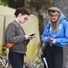 Kristen Stewart sur le tournage de "Untitled Lizzie Borden Project" accompagnée par sa nouvelle compagne le mannequin Stella Maxwell qui l'a rejoint à Savannah du 5 au 10 décembre 2016