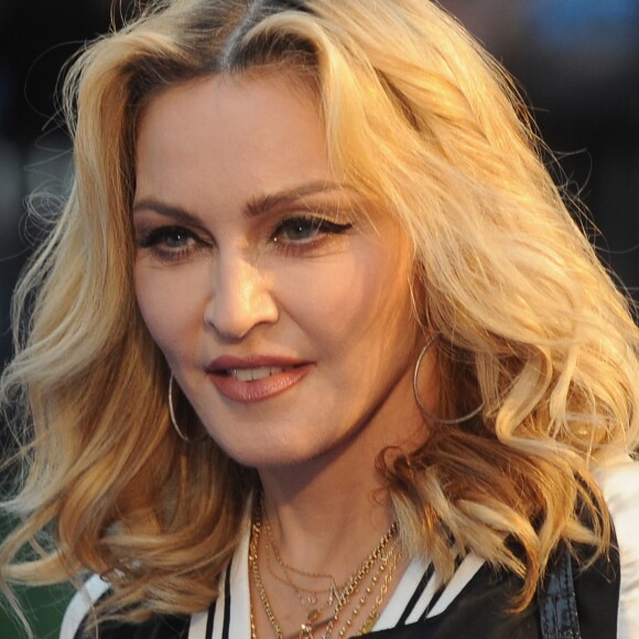 Madonna à la première de The Beatles: Eight Days A Week - The Touring Years au cinéma Odeon à Leicester Square à Londres, le 15 septembre 2016