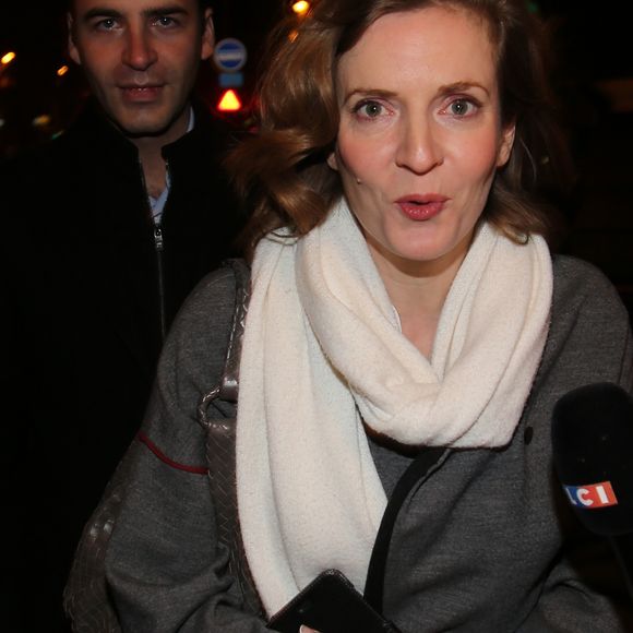 Nathalie Kosciusko-Morizet (NKM) - Le maire de Bordeaux et le candidat à la primaire de la droite et du centre pour les élections présidentielles de 2017 (Les Républicains LR), Alain Juppé quitte son QG de campagne après sa défaite à la primaire de droite et du centre à Paris, France, le 27 novembre 2016.