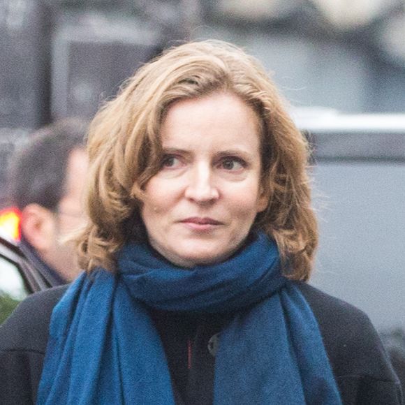 Nathalie Kosciusko-Morizet, candidate à la primaire de la droite en vue de la présidentielle de 2017 - Hommage aux victimes de l'attentat du 13 novembre au Bataclan qui a fait 90 morts il y a an à Paris le 13 novembre 2016