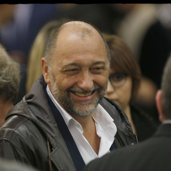 Jean-Pierre Philippe, l'ex-mari de Nathalie Kosciusko-Morizet (NKM) - Meeting de Nicolas SARKOZY, candidat à la présidence de l' UMP au Palais des Expositions de la Porte de Versailles à Paris, le 7 septembre 2014.