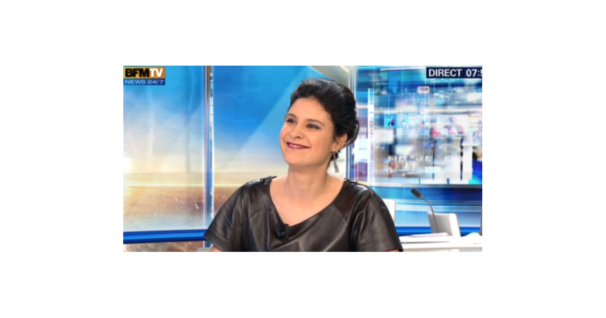 La journaliste Apolline de Malherbe sur BFMTV. Purepeople