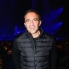 Exclusif - Nikos Aliagas au concert de Charles Aznavour au Palais des Sports à Paris, le 21 décembre 2016. © Guirec Coadic/Bestimage
