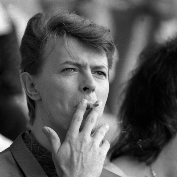 David Bowie lors du Live Aid au Wembley Arena de Londres, le 13 juillet 1985