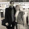Bertold Zahoran et sa mère Varga sur une photo publiée sur Instagram le 20 décembre 2016