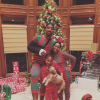 Le basketteur J.R. Smith, sa femme enceinte, ainsi qu'une de leurs filles. Photo publiée sur Instagram en décembre 2016