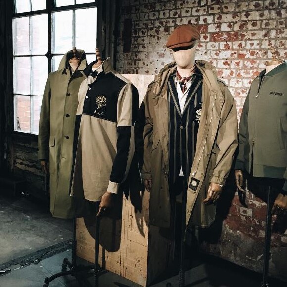 Présentation de la collection automne-hiver 2017-18 de Kent & Curwen. Londres, le 8 janvier 2017.