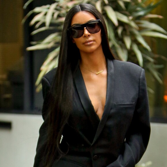 Kim Kardashian s'est rendue chez le médecin à Los Angeles, le 5 janvier 2017.