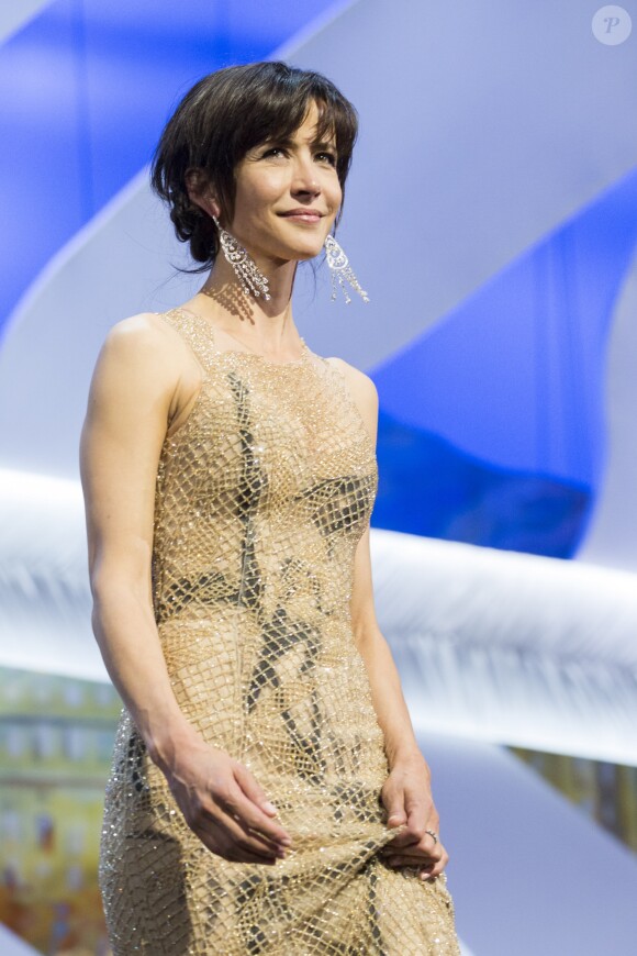 Sophie Marceau - Cérémonie de clôture du 68e Festival International du film de Cannes, le 24 mai 2015.