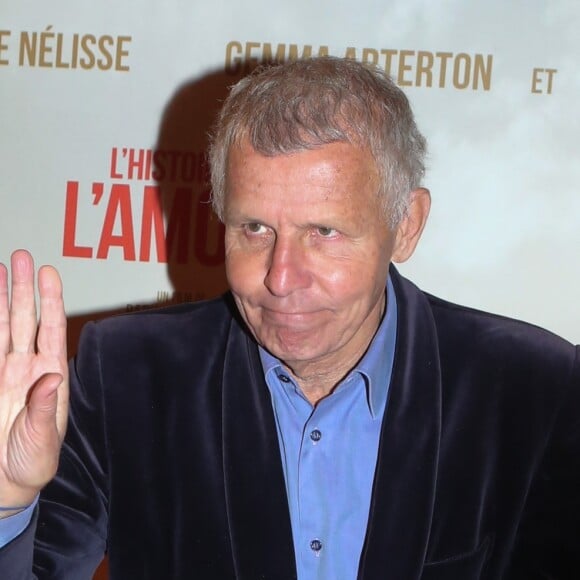 Patrick Poivre d'Arvor - Avant-première du film "L'histoire de l'amour" au Gaumont Capucines à Paris le 7 novembre 2016. © CVS/Bestimage