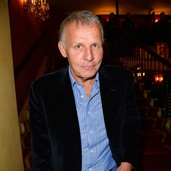 Semi-exclusif - Patrick Poivre d'Arvor - Générale de la pièce "A droite, à gauche" au Théâtre des Variétés à Paris le 12 octobre 2016. © Coadic Guirec/Bestimage