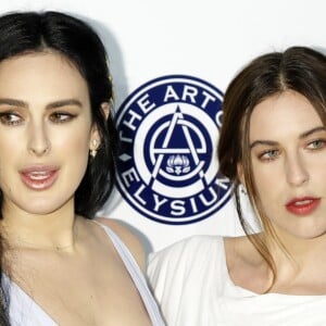 Rumer Willis et sa soeur Scout LaRue Willis lors du 10ème Gala Annuel "The Art Of Elysium" au studios Red à Los Angeles, Californie, Etats-Unis, le 7 janvier 2017. © Future-Image/Zuma Press/Bestimage