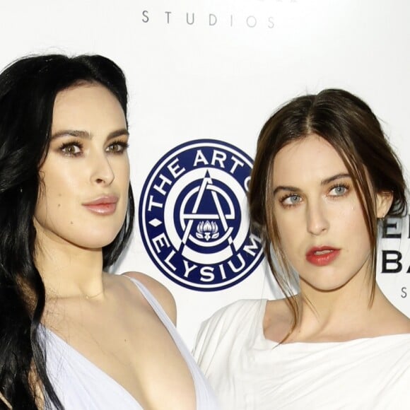 Rumer Willis et sa soeur Scout LaRue Willis lors du 10ème Gala Annuel "The Art Of Elysium" au studios Red à Los Angeles, Californie, Etats-Unis, le 7 janvier 2017. © Future-Image/Zuma Press/Bestimage