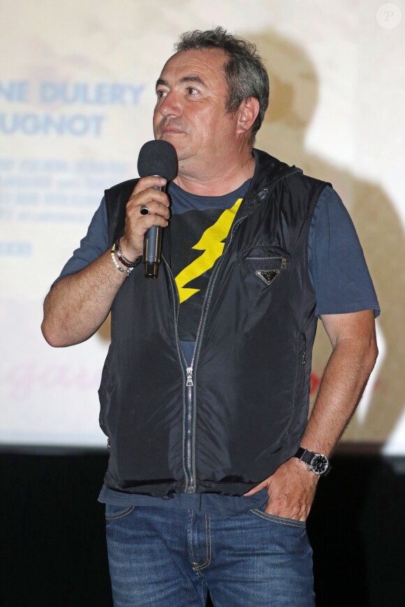 Fabien Onteniente lors de la présentation du film "Camping 3" au cinéma Gaumont-Talence à Talence, le 8 juin 2016.