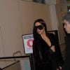 Kim Kardashian et Scott Disick vont prendre un avion à l'aéroport de Los Angeles le 12 janvier 2017