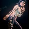 Michael Jackson sur scène en concert à Londres, le 28 mai 1988