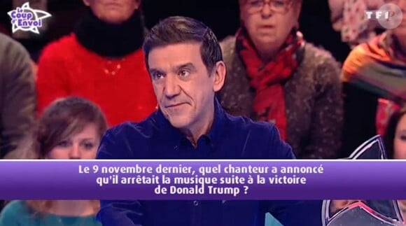 Christian tacle Maître Gims  - "Les 12 Coups de midi", vendredi 13 janvier 2017, TF1
