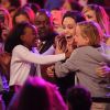 Zahara Marley Jolie-Pitt, Angelina Jolie et Shiloh Nouvel Jolie-Pitt aux Nickelodeon Kids Choice Awards 2015