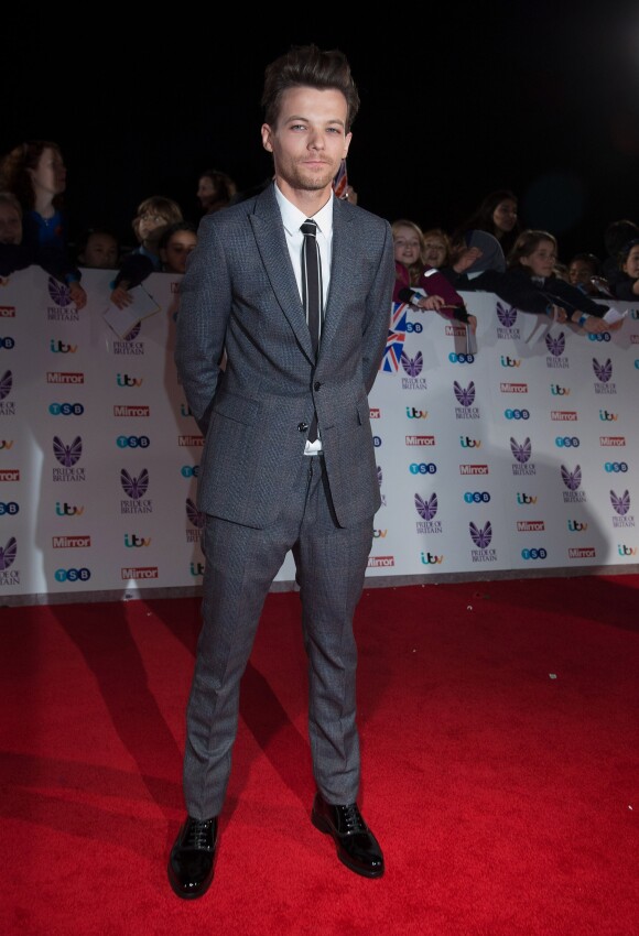 Louis Tomlinson arrivant à la soirée "Pride of Britain Awards" à Londres le 31 octobre 2016
