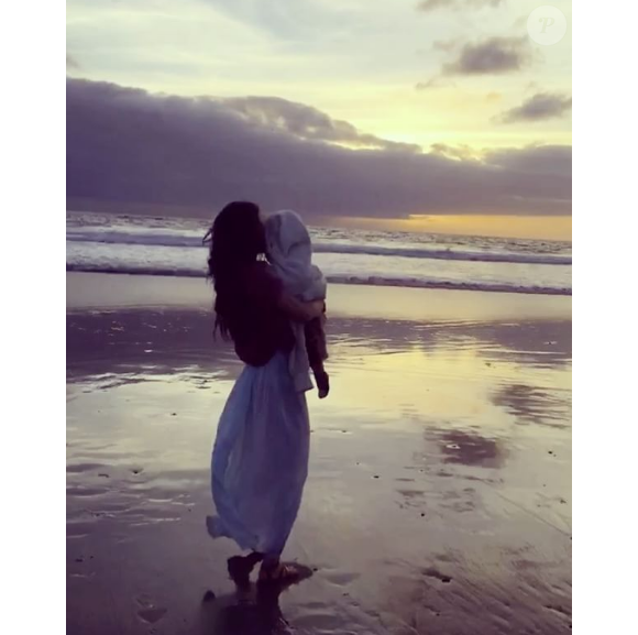 Briana Jungwirth, l'ex de Louis Tomlinson, a publié une photo d'elle et leur fils Freddie sur sa page Instagram au mois de janvier 2017.