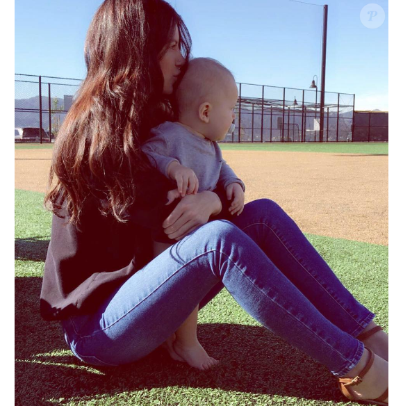 Briana Jungwirth, l'ex de Louis Tomlinson, a publié une photo d'elle et leur fils Freddie sur sa page Instagram au mois d'octobre 2016