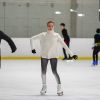 Exclusif - Margot Robbie s'entraîne comme une patineuse professionnelle à Los Angeles le 2 janvier 2017.