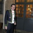 Patrick de Carolis à l'Academie des Beaux-Arts à Paris le 11 décembre 2013.