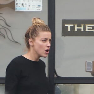 Amber Heard va rendre visite à un ami à Los Angeles, le 18 Janvier 2017. © CPA/Bestimage